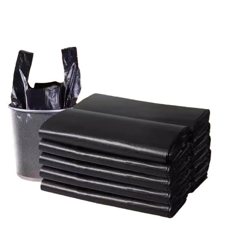 Thickened Garbage Bags For Household Kitchen Waste, Vest-Style Trash Bags, Plastic Bags, Thickened And Leak-Proof - Image 4